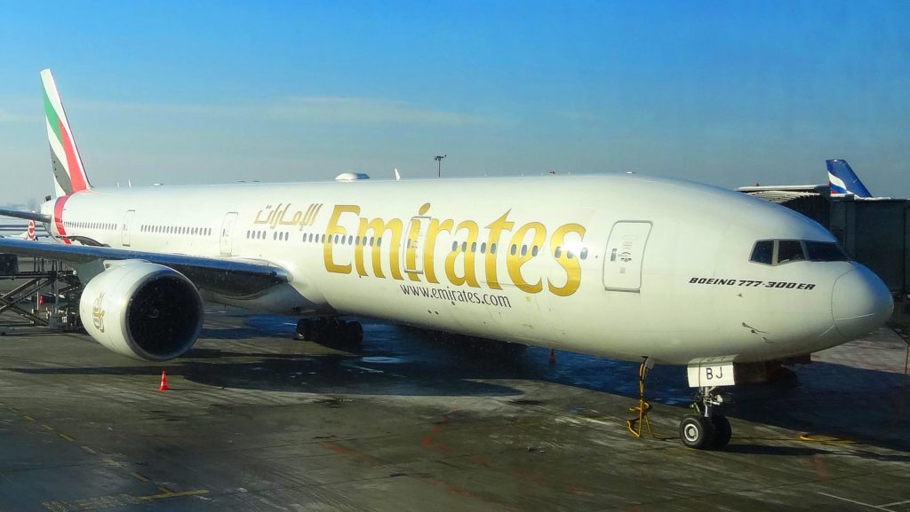 Wycieczka do Dubaju samolot Emirates Boeing 777