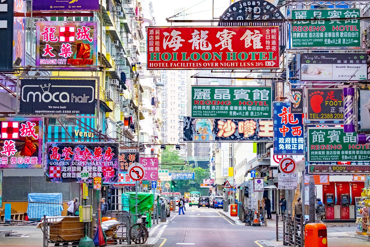 Hong Kong wielkie miasta wycieczka podróż panorama skyline angellovedreams 