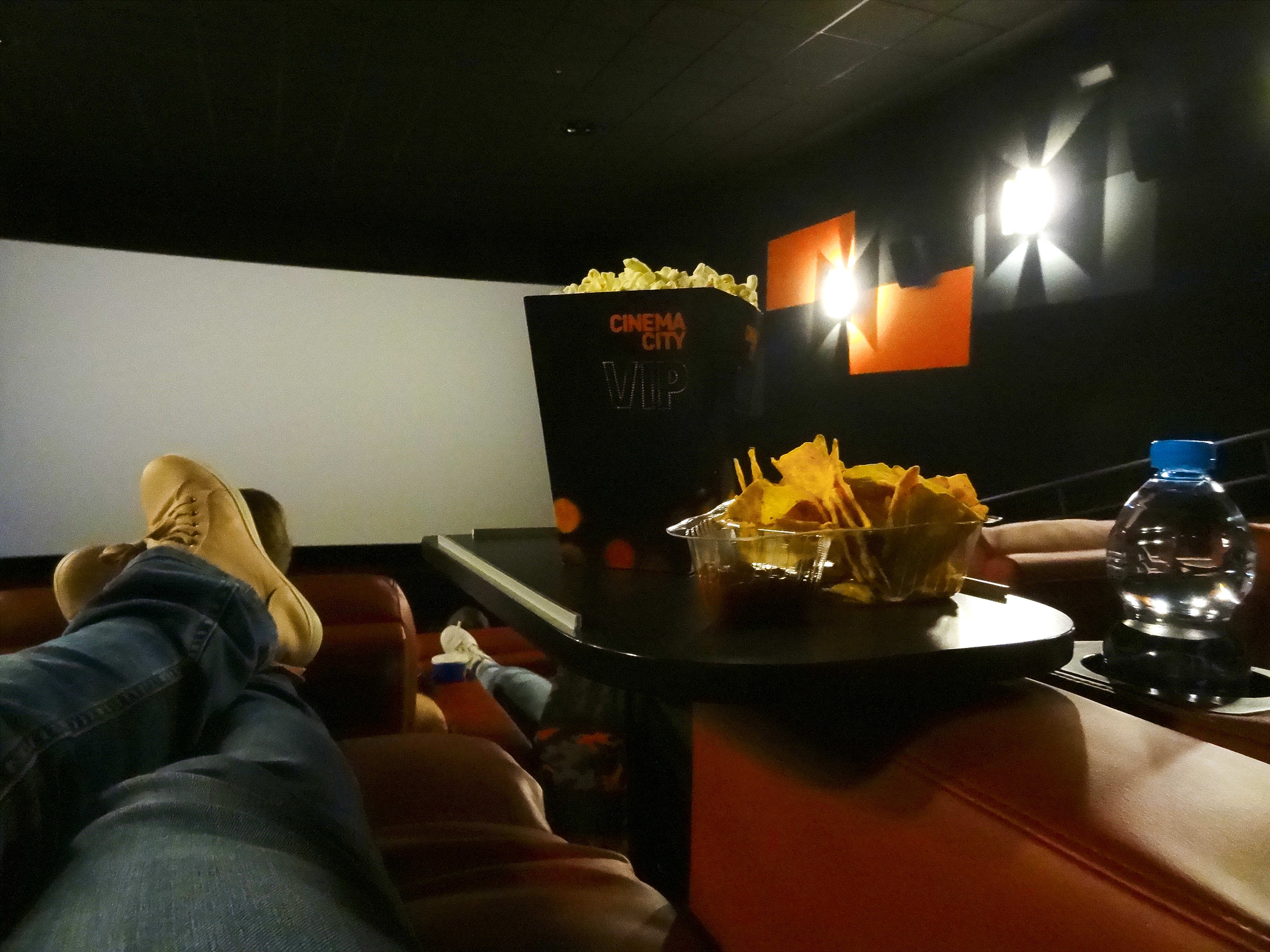 Cinema city vip angellovesdreams kino innego wymiaru relax chill nachos popcorn sala kinowa